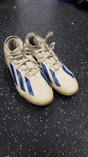 Used Adidas Soccer Cleats White Junior 04 11849-S000029865