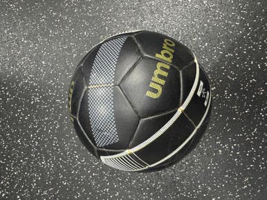 Used Umbro NFSH MATCH CERTIFIED All Size Soccer Ball Black 5 11849-S000029871