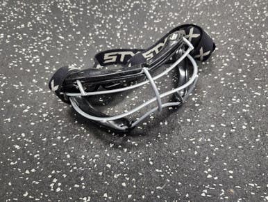 Used STX 4SIGHT PLUS-S Lacrosse Facial Protect Black Senior 11849-S000029926