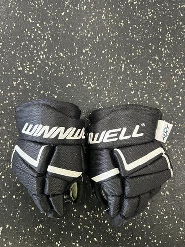 Used WinnWell AMP 500 Junior Gloves Black 8" 11849-S000029957
