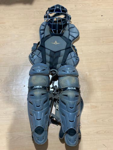 Used Senior All Star System 7 Axis Catcher's Set
