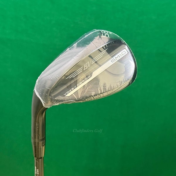 NEW LH Titleist Vokey SM10 Black Vapor Ltd. 58-8M 58 Lob Wedge DG Steel Wedge