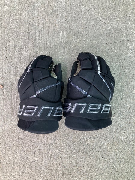 Black Senior Bauer Vapor X-Shift Pro Gloves 13" (Used)