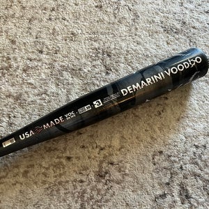 DeMarini Voodoo BBCOR 2024 Certified Bat (-3) 28 oz 31" (Used)