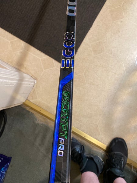 Senior Sher-Wood Code Encrypt Pro Right Handed Hockey Stick Toe Pattern  (New)