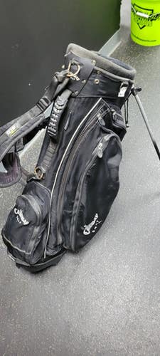 Used Callaway 7 WAY Mens Stand Bag Black 11497-S000150562
