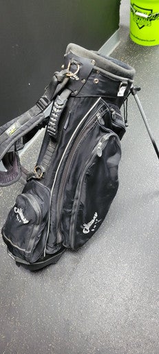 Used Callaway 7 WAY Mens Stand Bag Black 11497-S000150562