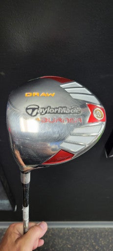Used Taylormade BURNER DRAW Mens Driver LH 10.5 Degree 11497-S000150559