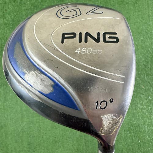 PING G2 460cc 10 Driver UST Mamiya Proforce V2 Stiff Flex +1.5 Long