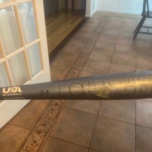 2023 Louisville Slugger Alloy Omaha USABat Certified Bat (-11) 18 oz 29" (Used)
