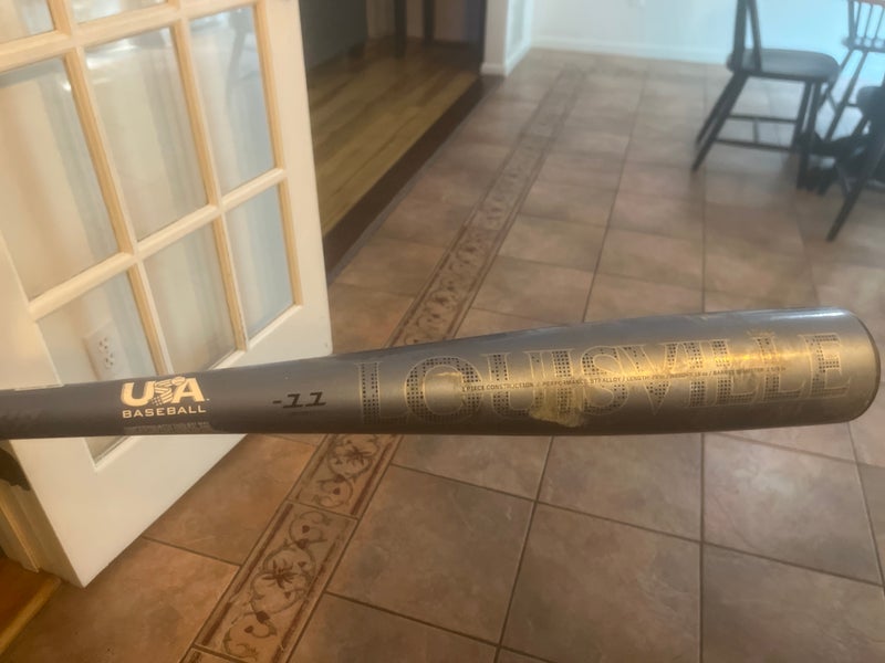 2023 Louisville Slugger Alloy Omaha USABat Certified Bat (-11) 18 oz 29" (Used)