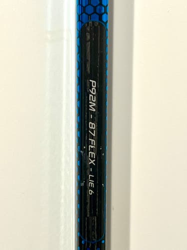 Senior Bauer Nexus Geo P92M 87 Flex Right Handed Hockey Stick P92M (Used)
