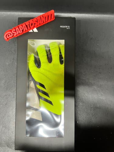 ADIDAS PREDATOR GL PRO PC GOAL KEEPER GLOVES GK YELLOW [IQ4024] SZ 8- NWT $160