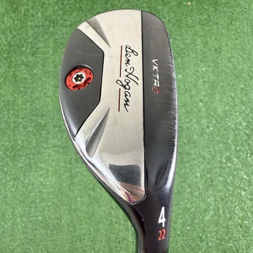 Ben Hogan VKTR+ 22 Hybrid 4 Iron UST Mamiya Recoil ES Hybrid 65F2 Senior Flex