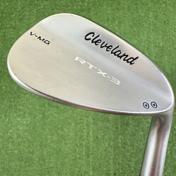 Cleveland RTX-3 V-MG Satin Lob Wedge 58 9 Dynamic Gold Wedge Flex 35