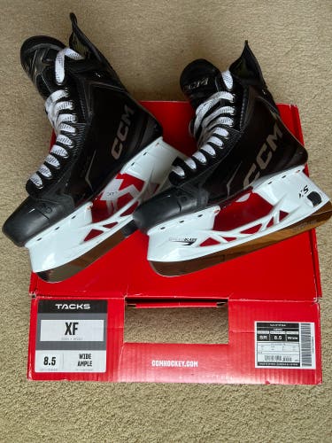 2025 CCM Tacks XF skates 8.5 Wide
