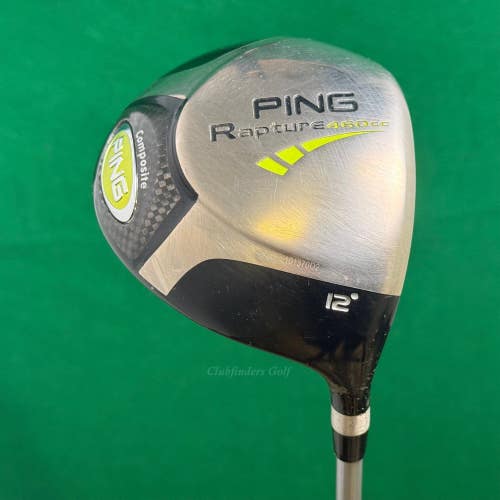 Ping Rapture 460cc 12 Driver Ping TFC 909D Graphite Soft Regular