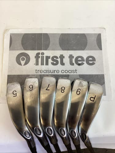 Turbo Power XL-8 Iron Set 5-PW With Ladies Graphite Shafts