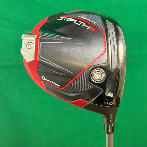 TaylorMade Stealth 2 9 Driver Fujikura Air Speeder 50-S Graphite Stiff