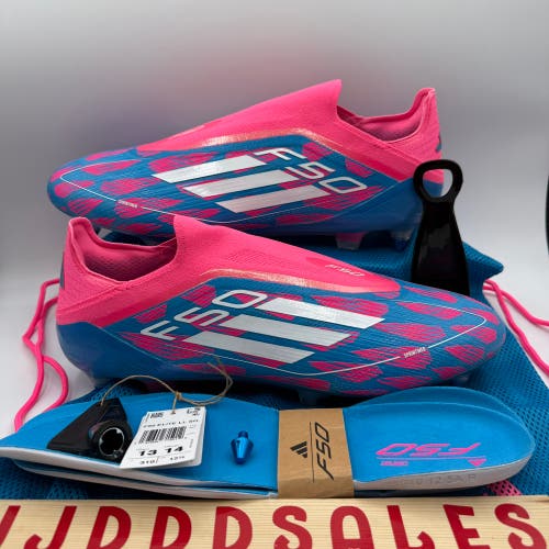 Adidas F50 Elite LL SG Soccer Cleats Laceless SG IF1321 Men’s Sz 13 NWT RARE