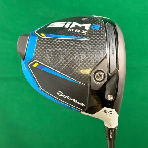 TaylorMade SIM 2 MAX 9 Driver Mitsubishi Diamana S+ 60 Graphite Stiff