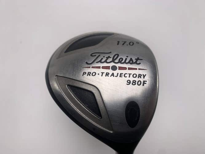 Titleist 980 F 5 Fairway Wood 17* Fujikura Speeder Stiff Graphite Mens RH