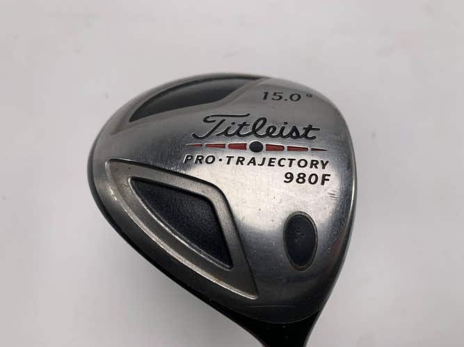 Titleist 980 F 3 Fairway Wood 15* True Temper DG S300 Stiff Mens RH