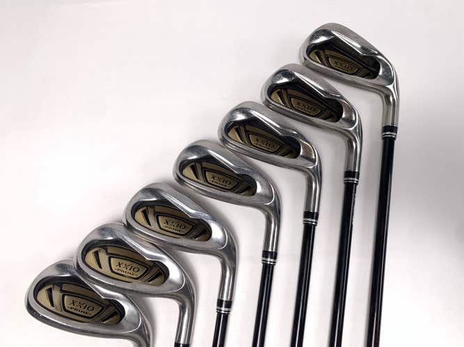 XXIO Prime 10 Iron Set 6-PW+GW+SW SP-1000 Flex 3311 45g Regular Graphite Mens RH