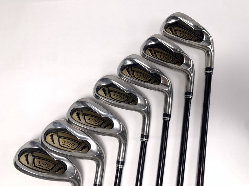 XXIO Prime 10 Iron Set 6-PW+GW+SW SP-1000 Flex 3311 45g Regular Graphite Mens RH