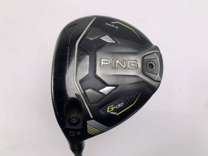 Ping G430 Max 5 Fairway Wood 18* Alta Quick 35g Senior Graphite Mens LH