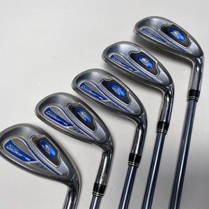 Cobra FP Iron Set 7-PW+SW Aldila NV HL 50g Ladies RH Undersize Grips
