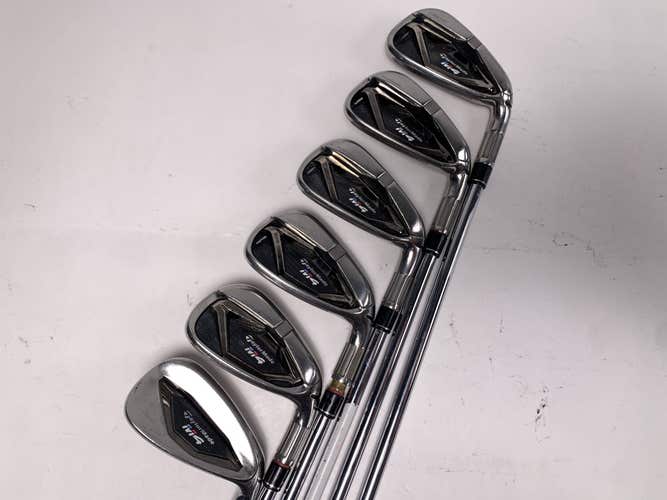 TaylorMade M4 Iron Set 5-9+GW True Temper XP 95 R300 Regular Steel Mens RH