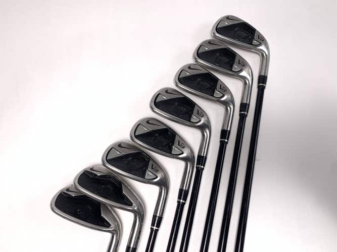 Nike VR S Covert Iron Set 5-PW+GW+SW Kuro Kage Red 70g Regular Graphite Mens RH