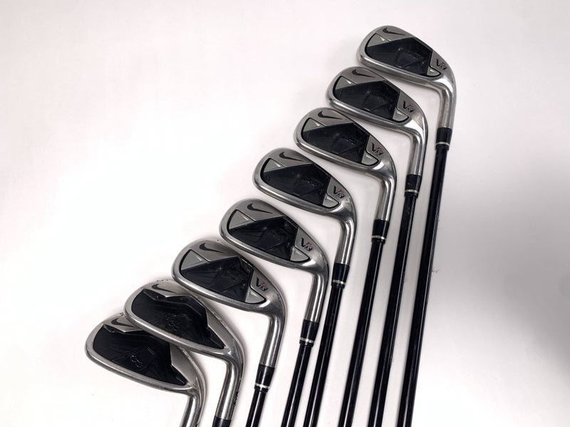 Nike VR S Covert Iron Set 5-PW+GW+SW Kuro Kage Red 70g Regular Graphite Mens RH
