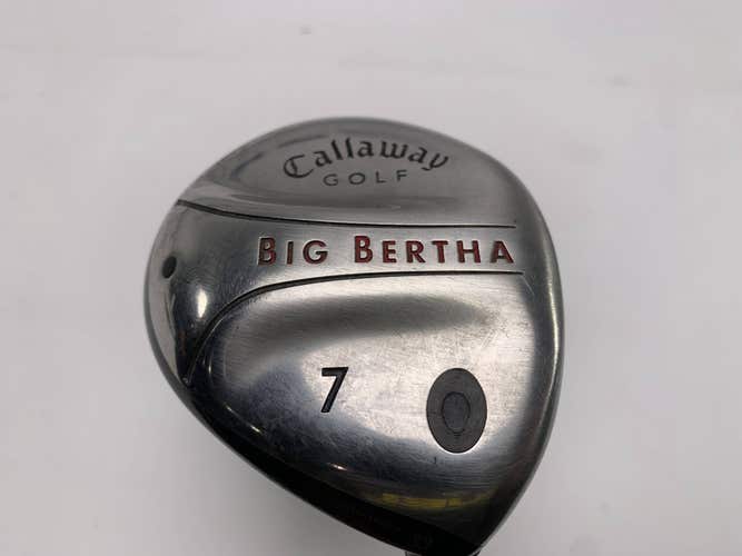 Callaway Big Bertha 2004 7 Fairway Wood 21* RCH 75w Regular Graphite Mens RH