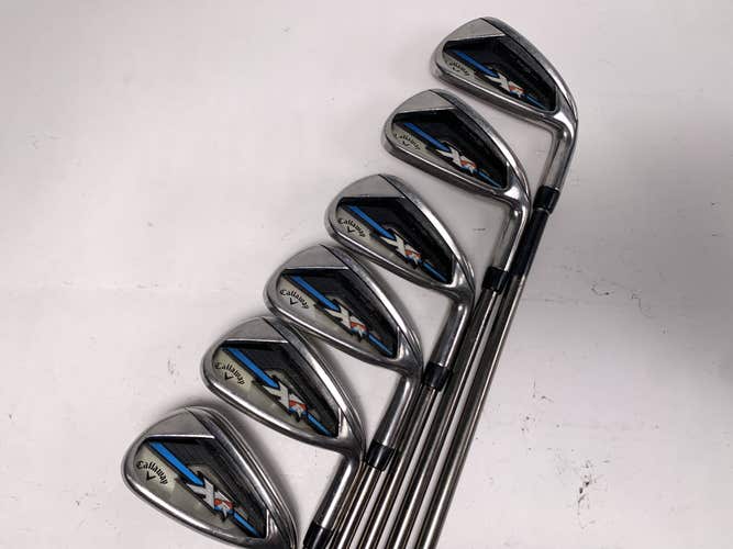 Callaway XR OS Iron Set 4-9 UST Mamiya Recoil 660 F3 Regular Graphite Mens RH