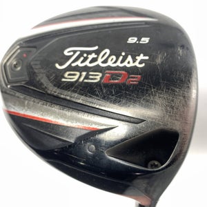 Titleist 913 D2 Driver 9.5* Diamana S+62x5ct 62g Stiff RH