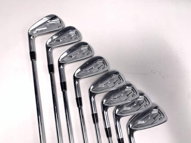 Srixon ZX7 MKII Iron Set 3-PW KBS $-Taper 130 XStiff LH Midsize Grips +1/2''
