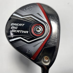 Callaway Great Big Bertha 2015 3 Fairway Wood 15* Kuro Kage 50g Regular RH