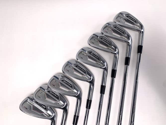 TaylorMade RSi 2 Iron Set 4-PW+AW KBS Tour Stiff Steel Mens RH