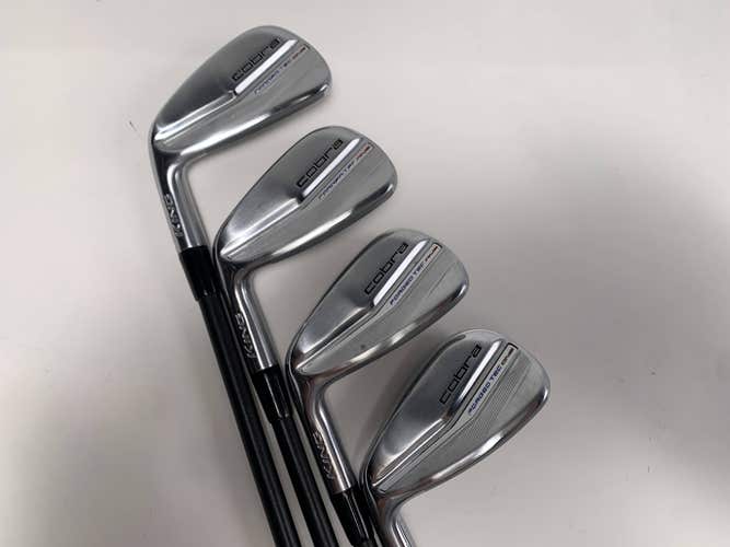 Cobra KING Forged Tec One 2020 Iron Set 6-PW LA GOLF A Series Stiff LH No 7i