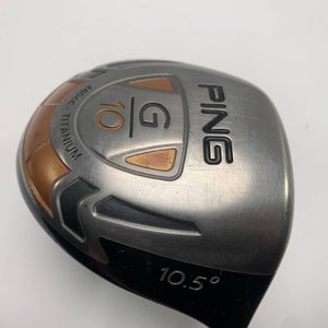 Ping G10 Driver 10.5* Grafalloy Pro Launch Blue 65g Stiff RH Midsize Grip