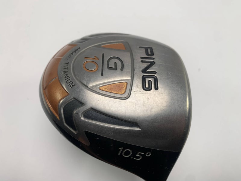 Ping G10 Driver 10.5* Grafalloy Pro Launch Blue 65g Stiff RH Midsize Grip