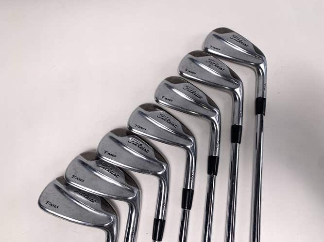 Titleist 716 T-MB Iron Set 4-PW Project X LZ 6.5 125g Extra Stiff Steel Mens RH