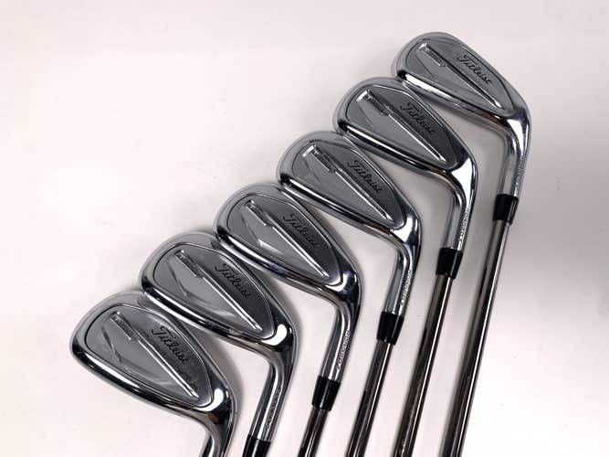 Titleist T350 2023 Iron Set 5-PW UST Mamiya Recoil 95 F4 Stiff Graphite Mens RH