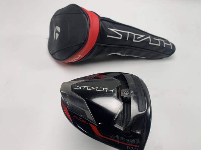 TaylorMade Stealth Plus Driver 10.5* HZRDUS RDX Smoke 6.0 Black 60g Stiff RH HC