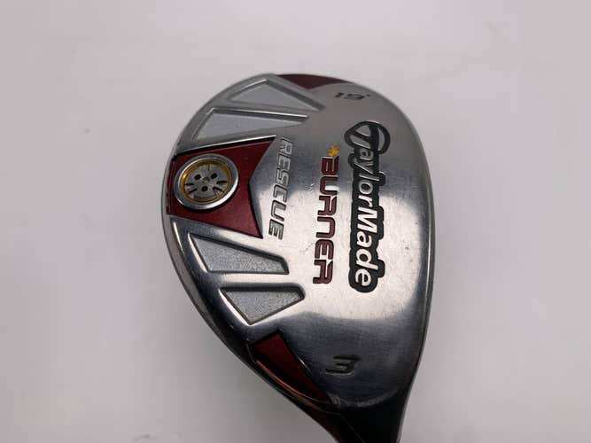 TaylorMade Burner Rescue 3 Hybrid 19* REAX SuperFast 65g Regular Mens RH