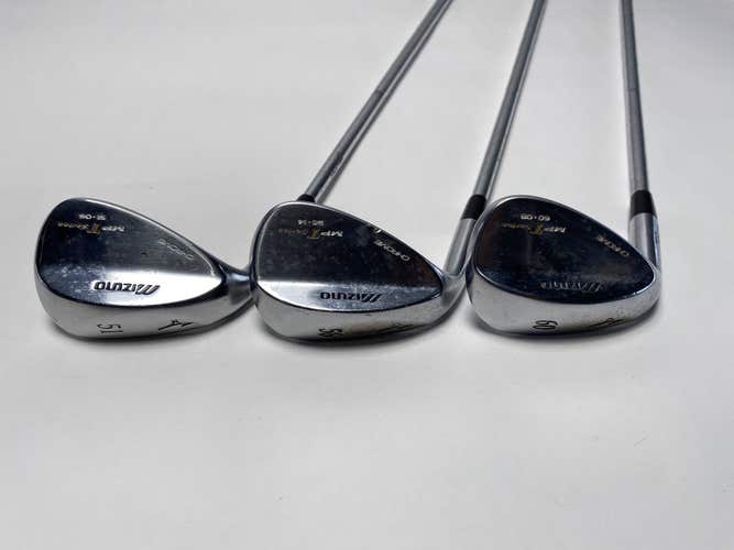 Mizuno MP T Series Chrome 2008 Wedge Set 51* 6 | 56* 14 | 60* 8 TT DG Wedge RH