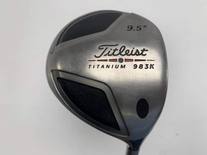 Titleist 983 K Driver 9.5* Aldila NV Green 85g Extra Stiff Graphite Mens RH