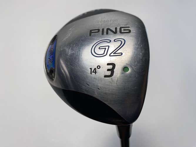 Ping G2 3 Fairway Wood 14* TFC100 Regular Graphite Mens RH Oversize Grip